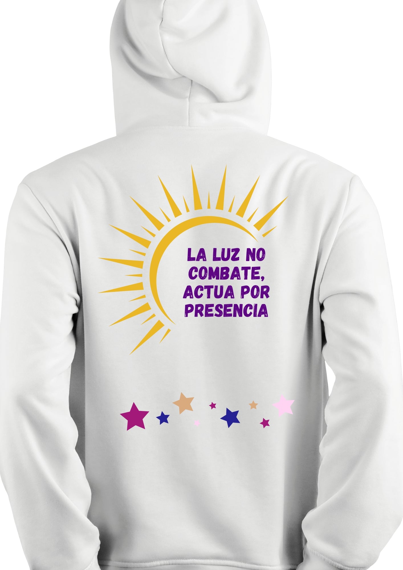 Polerón "La luz no combate, actúa por presencia"